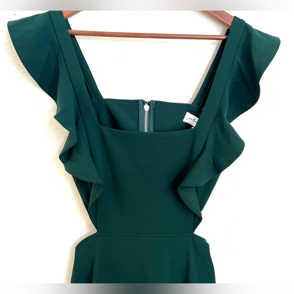PETAL & PUP - Yvonne Hi Lo midi dress in emerald - Size extra large - Picture 3 of 9